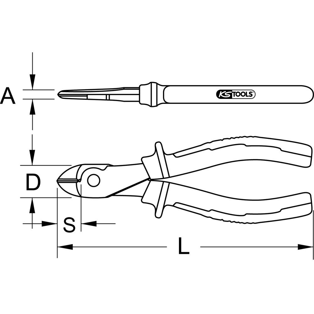 ERGOTORQUE Kraft-Seitenschneider 180mm, Bild 4