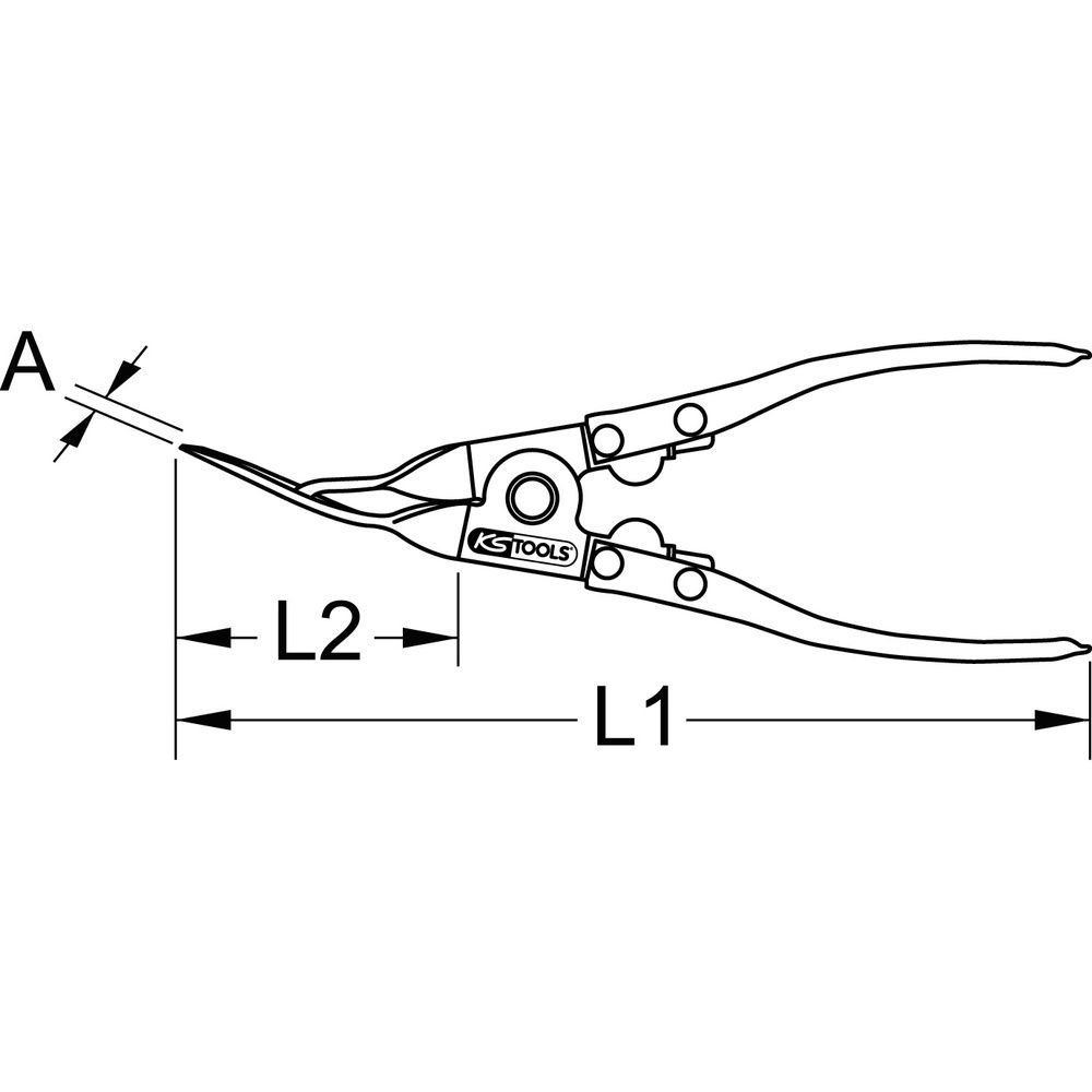 Türverkleidungs-Lösezange 240mm, Bild 2