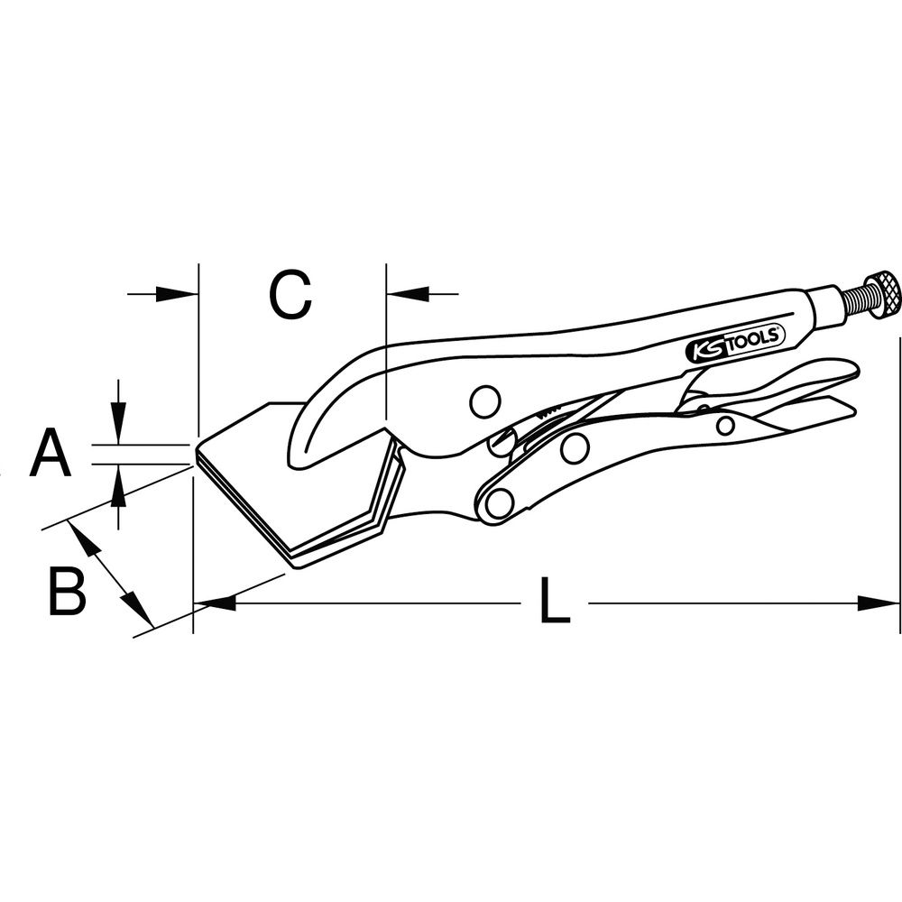 Breitmaul-Flachbacken-Gripzange, Bild 3