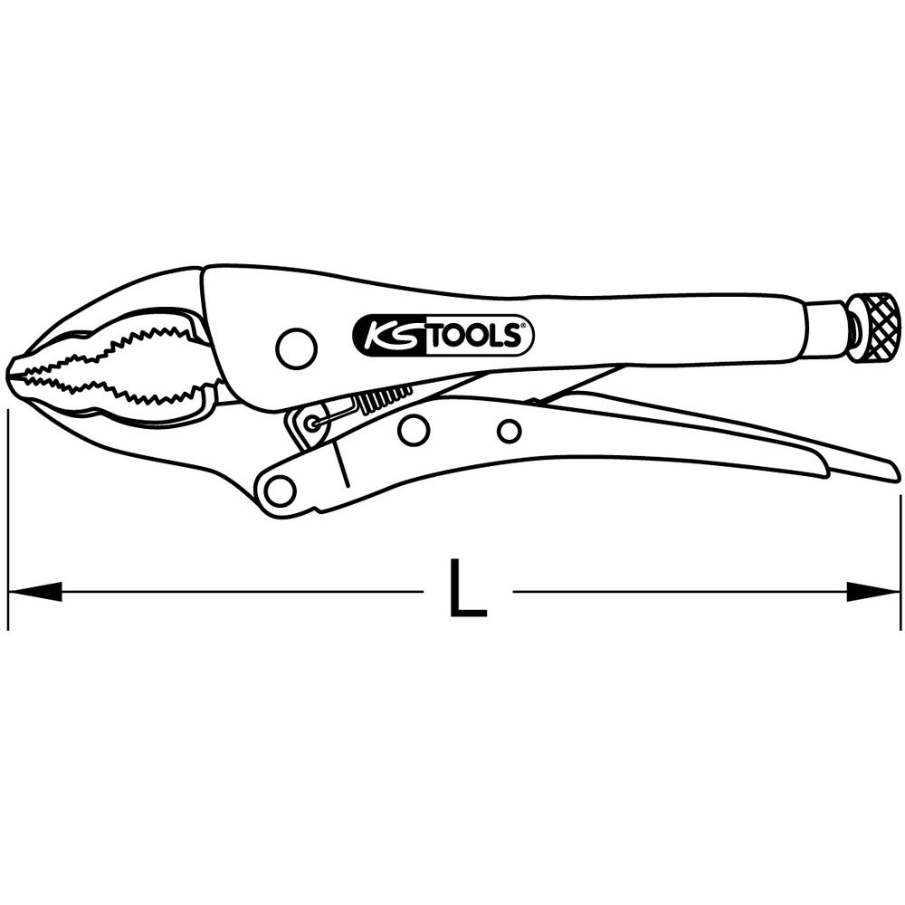Maul-Gripzange mit Drahtschneider, Bild 3