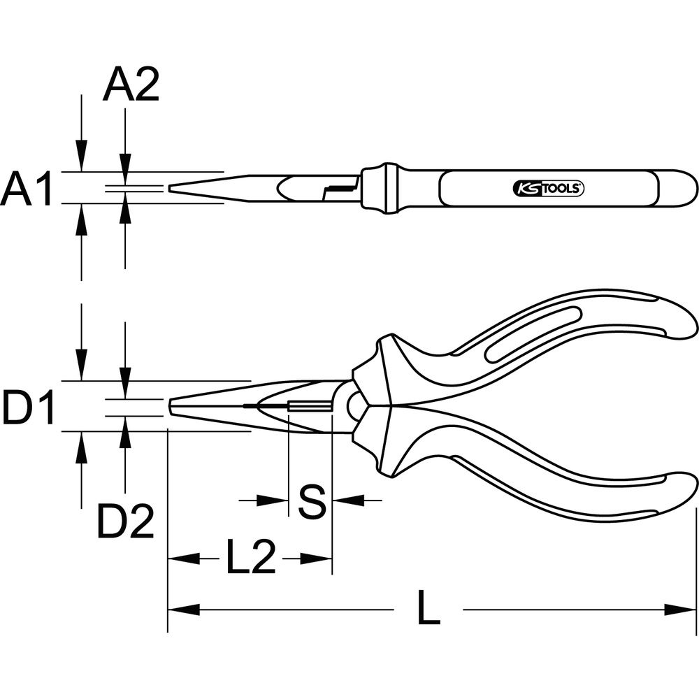 KS TOOLS Telefonzange, Bild 6