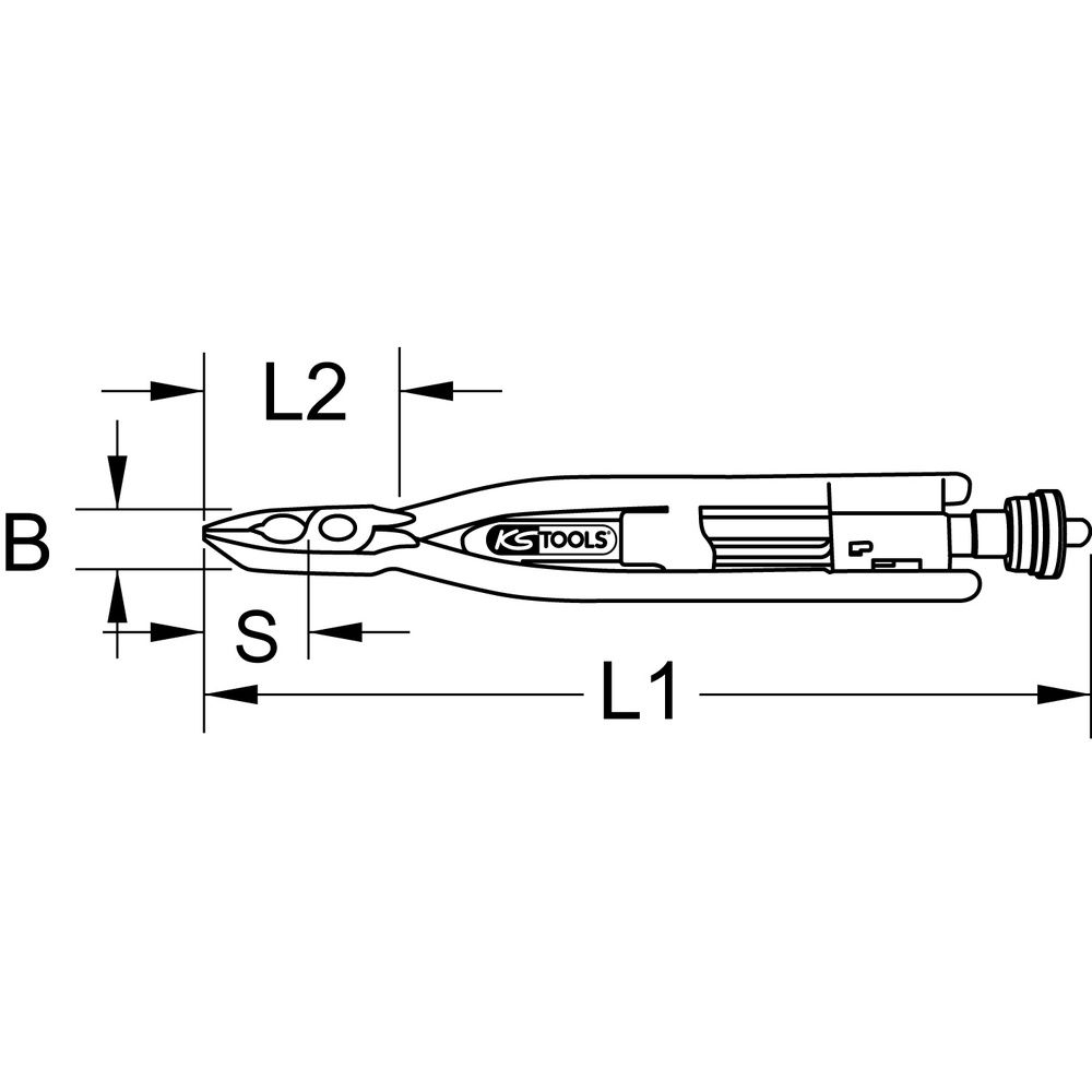 KS TOOLS Drahtwirbelzange, Bild 5