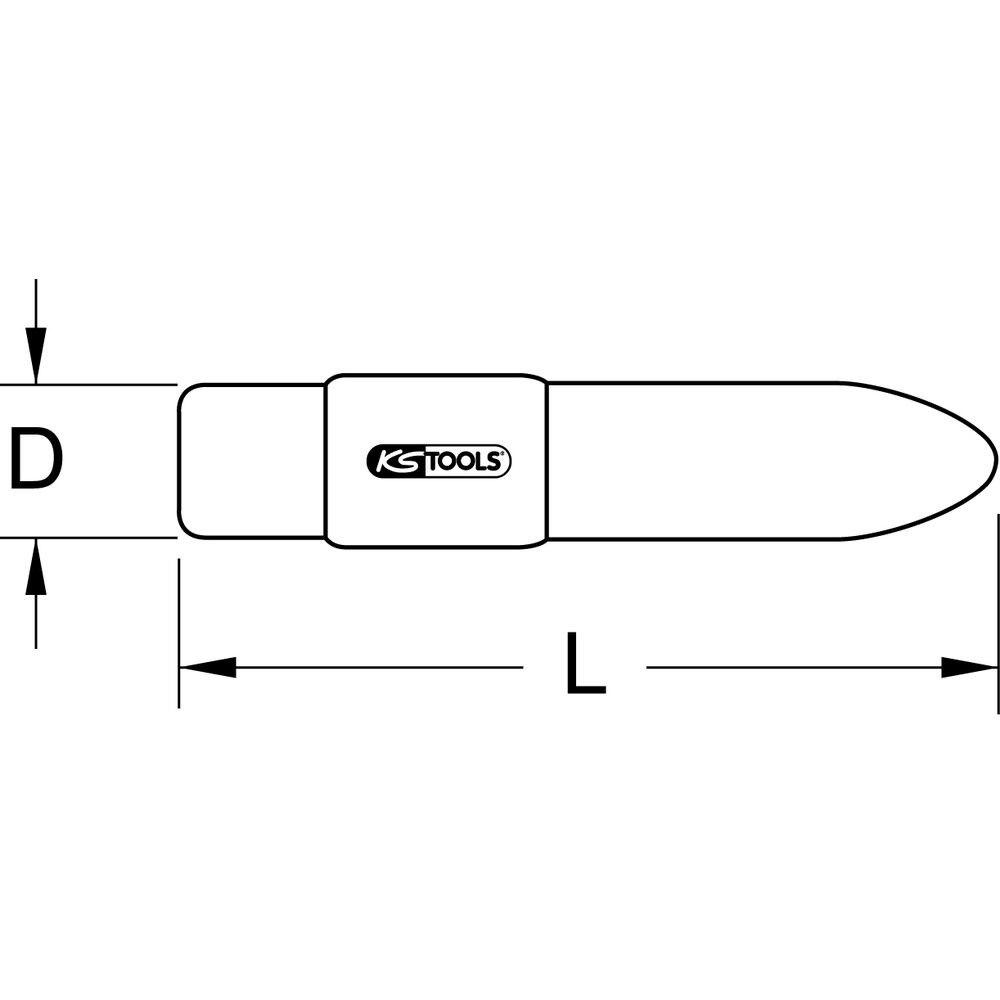 LED-Lampe mit Schutzisolierung 90mm, Bild 2