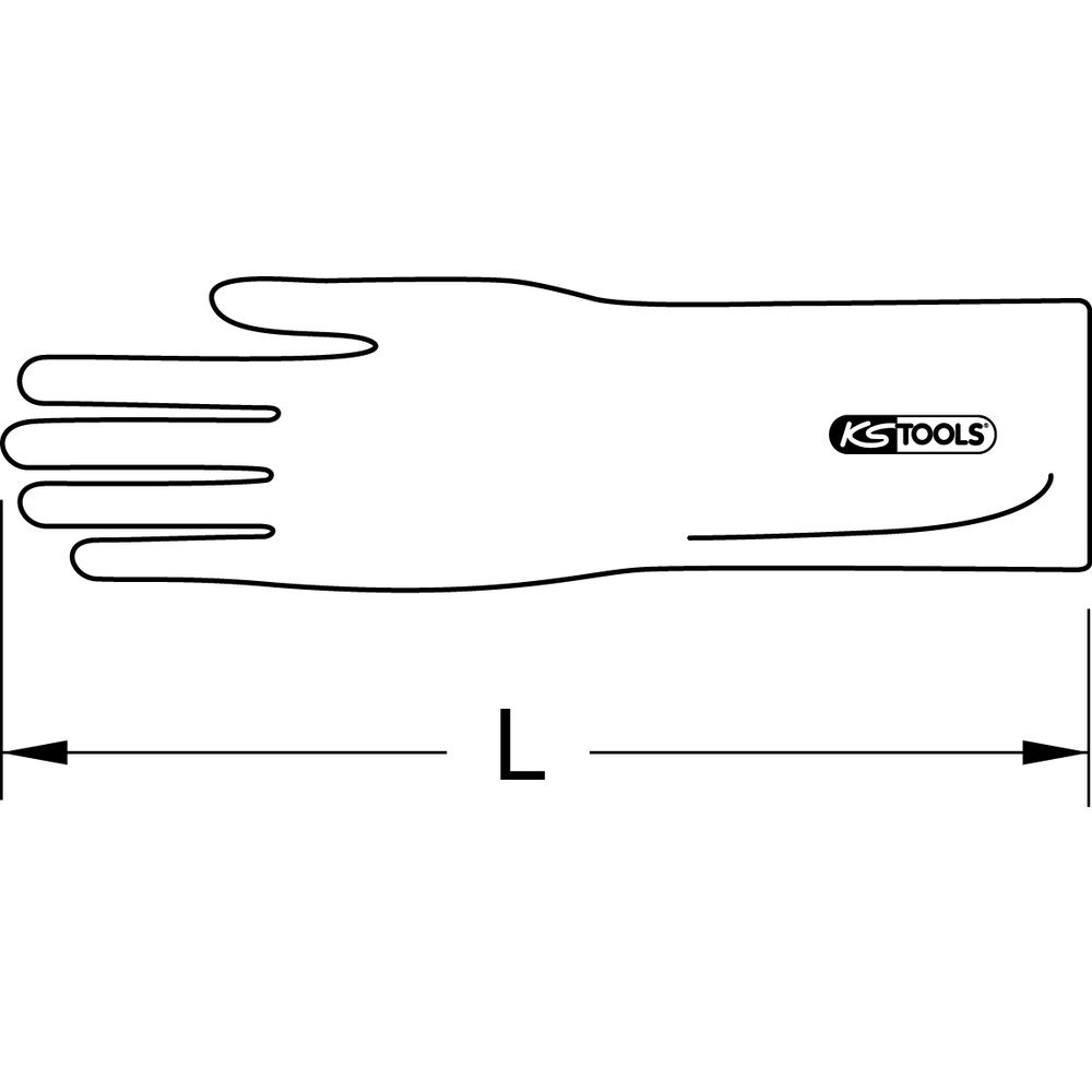 Elektriker-Schutzhandschuh, Bild 5