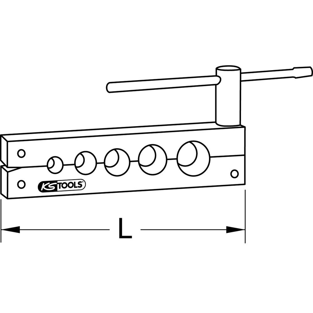 KS TOOLS Bördelleiste, Bild 4