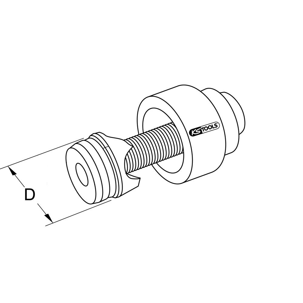 KS TOOLS Schraublochstanze, Bild 7