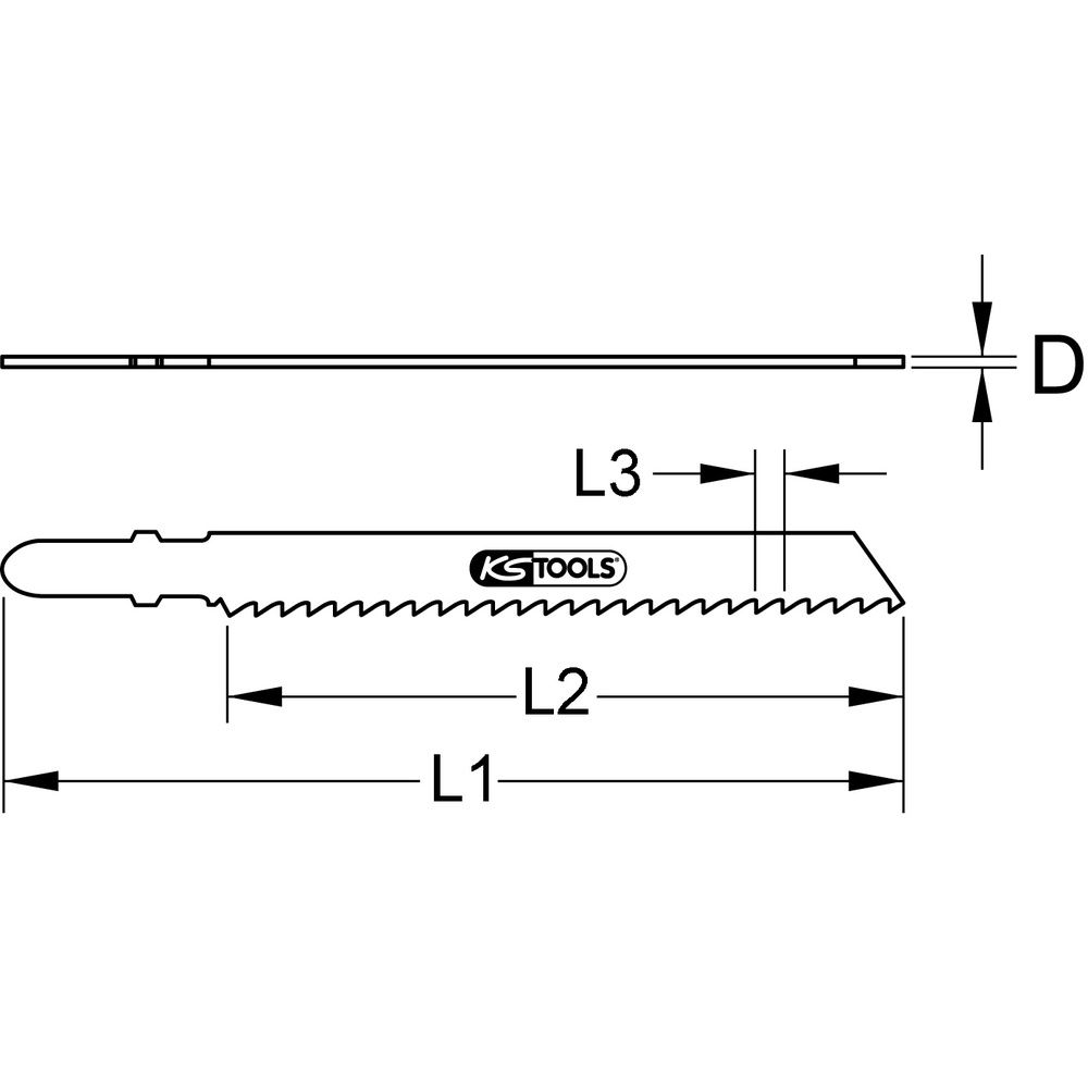 KS TOOLS Stichsägeblatt, Bild 9