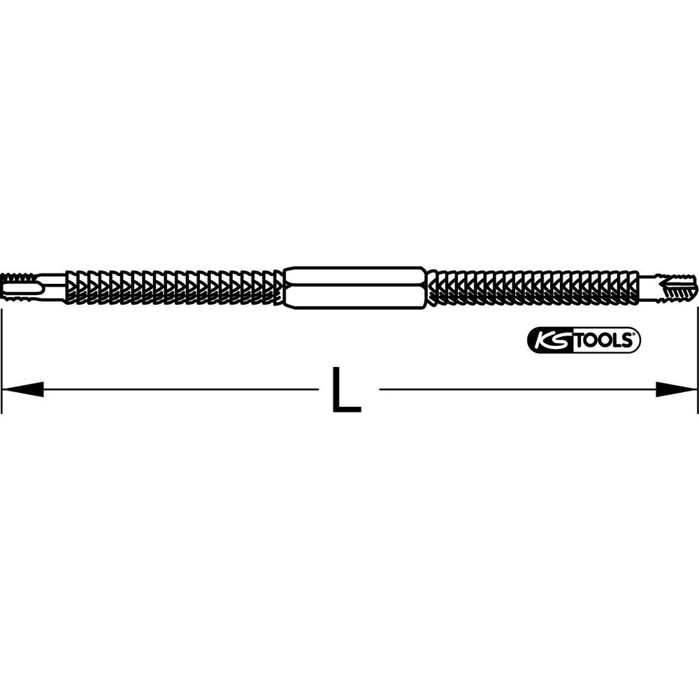 KS TOOLS Gewindefeile, Bild 6