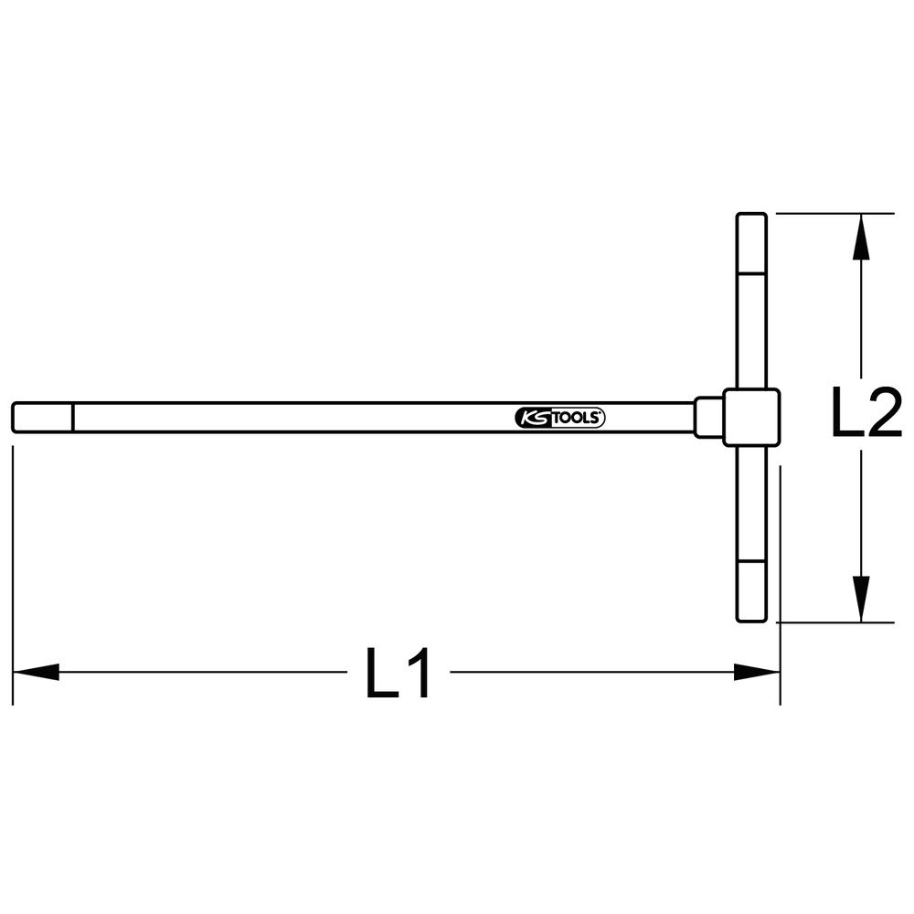3-Wege T-Griff-Torx-Schlüssel, Bild 2