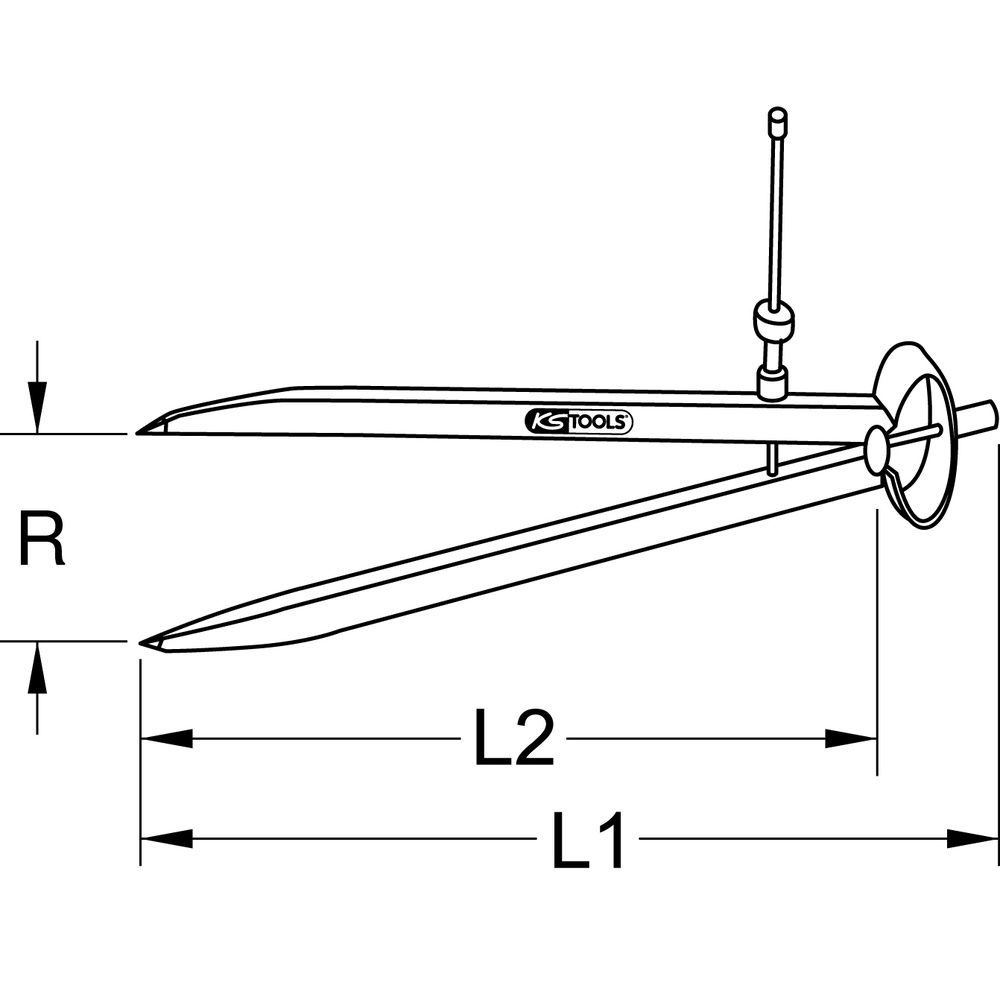 Präzisions-Feder-Spitzzirkel, Bild 4