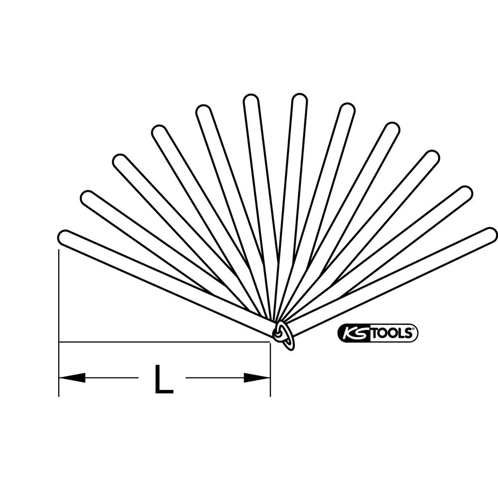 KS TOOLS Kolbenspiellehre, Bild 2