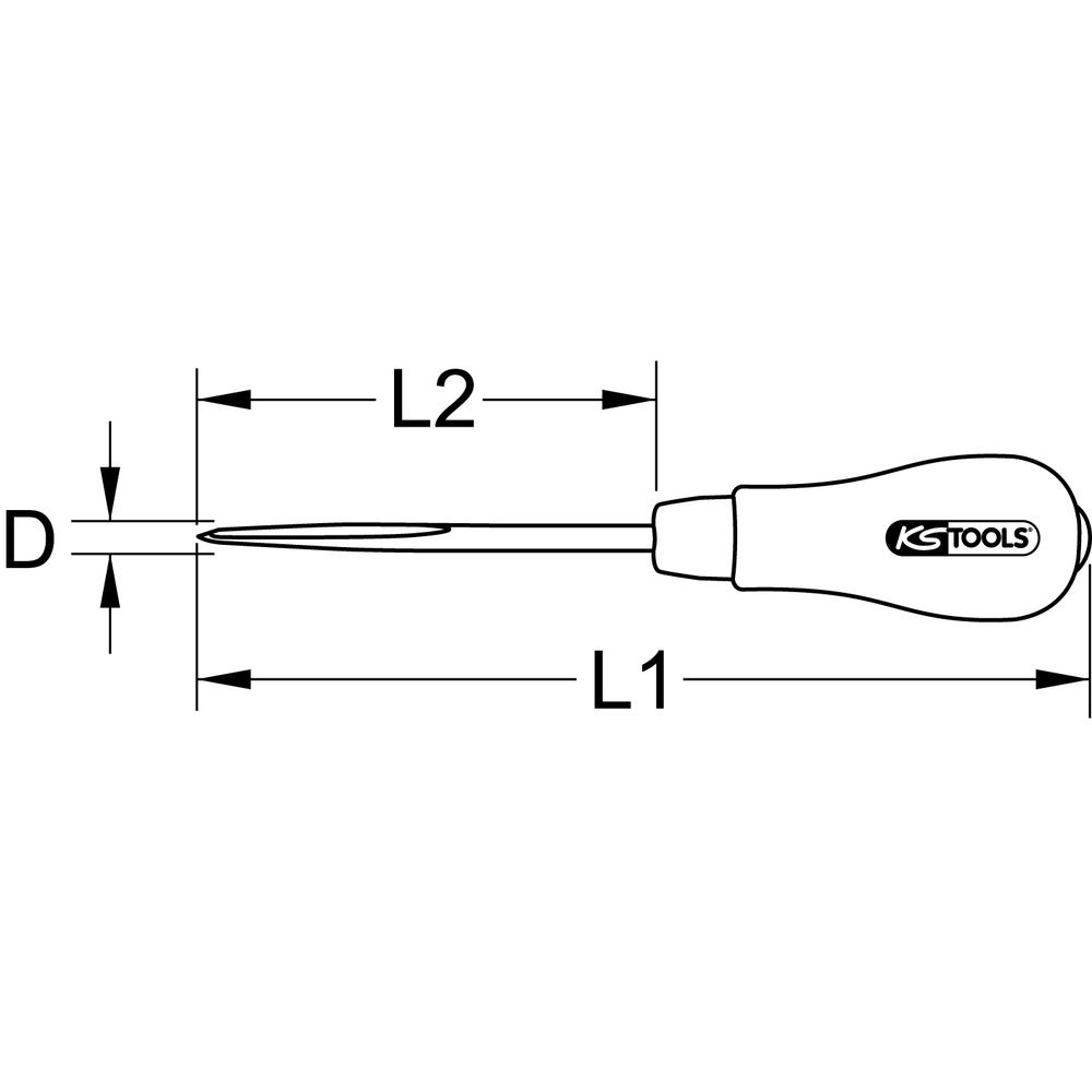 KS TOOLS Antreiber 190mm, Bild 2