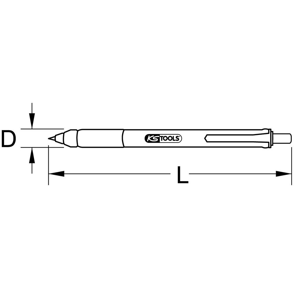 Hartmetall-Anreissnadel, Bild 6