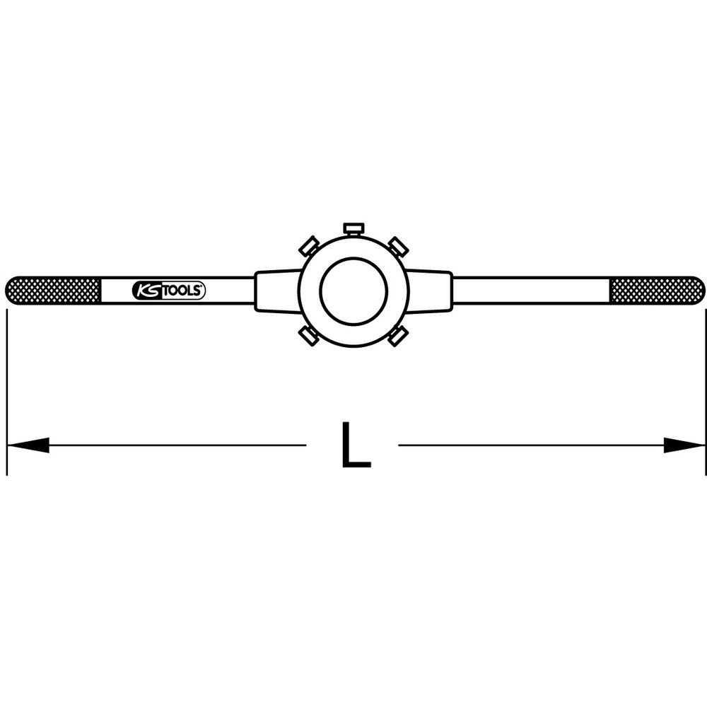 KS TOOLS Schneideisen-Halter, Bild 2