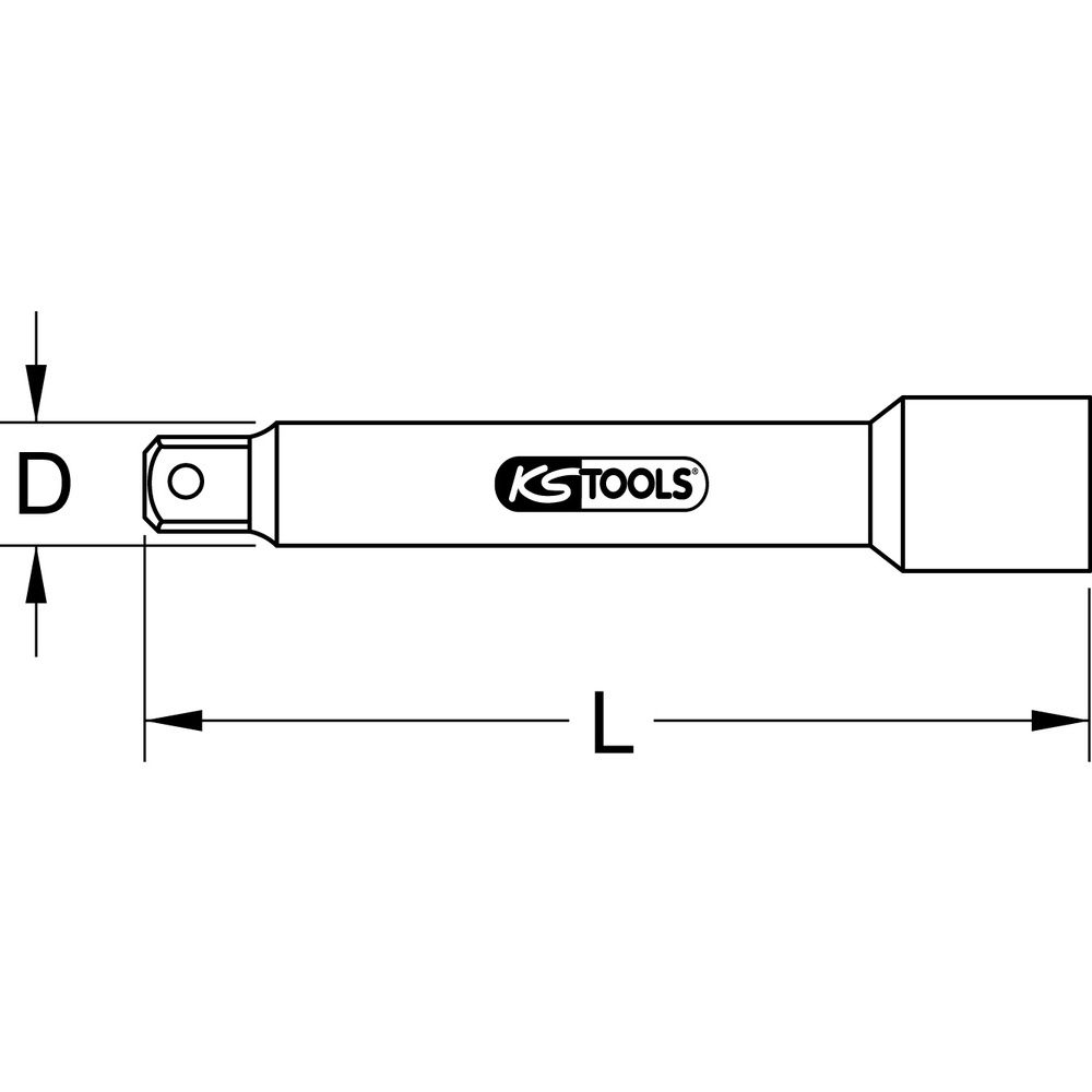 Gewindebohrverlängerung 2,7mm/M3, Bild 2