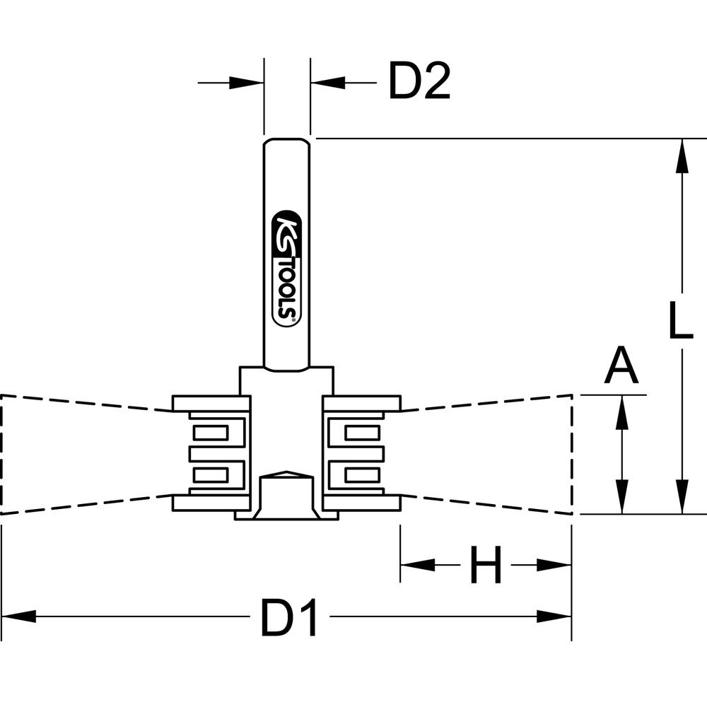 Stahldrahtbürstenscheibe 0,3mm, Bild 2