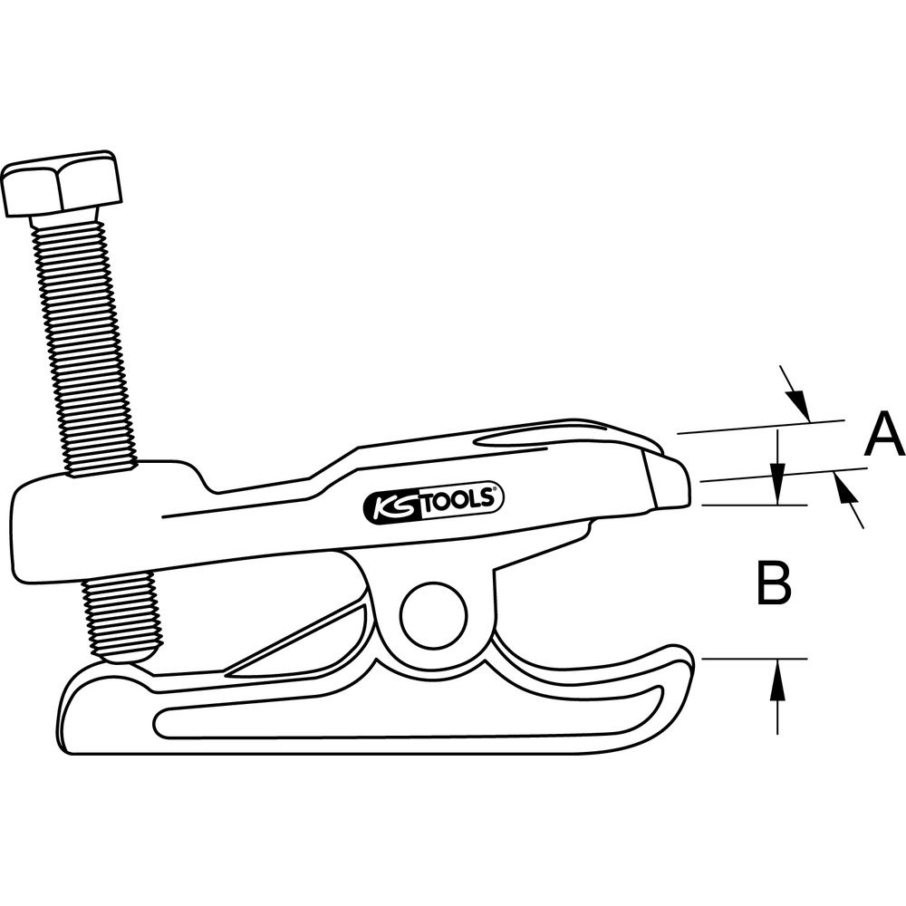 Universal-Kugelgelenk-Abzieher
