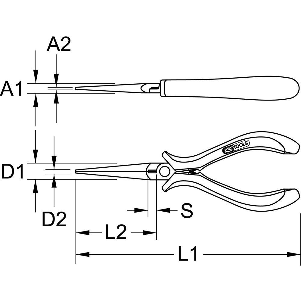 Feinmechanik-Telefonzange, Bild 2