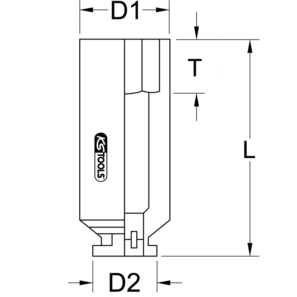 1/2" Torx-E-Kraft-Stecknuss, Bild 2