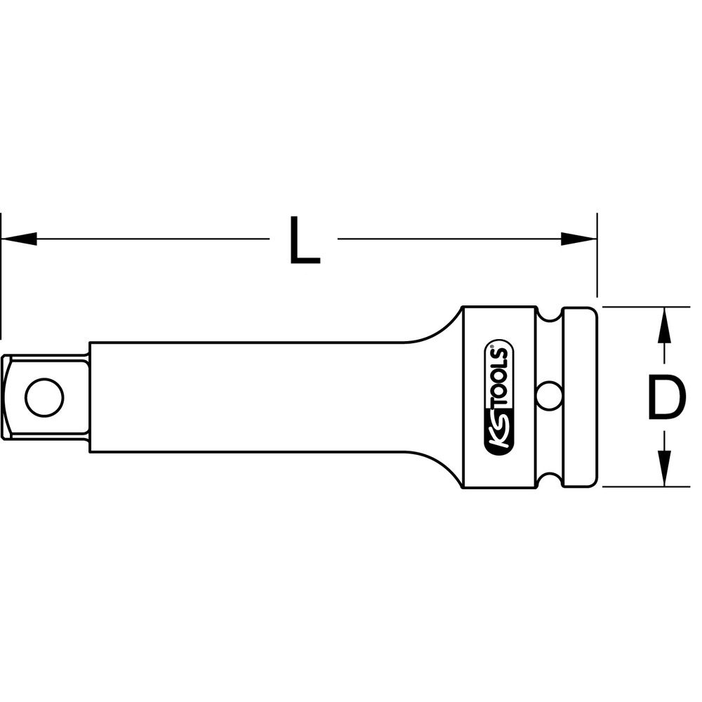 3/4" Kraft-Verlängerung, Bild 4