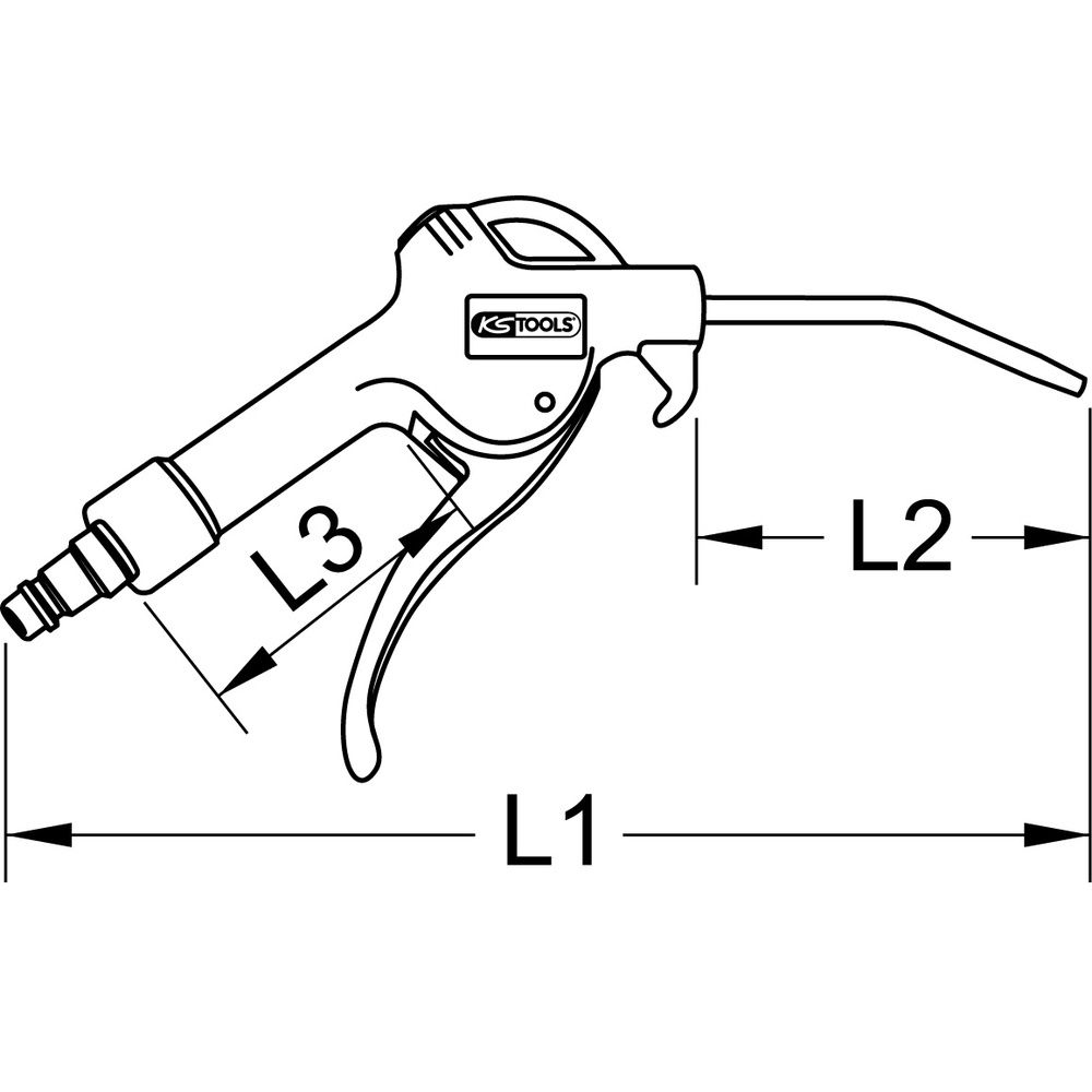 Universal-Druckluft-Ausblaspistole, Bild 6