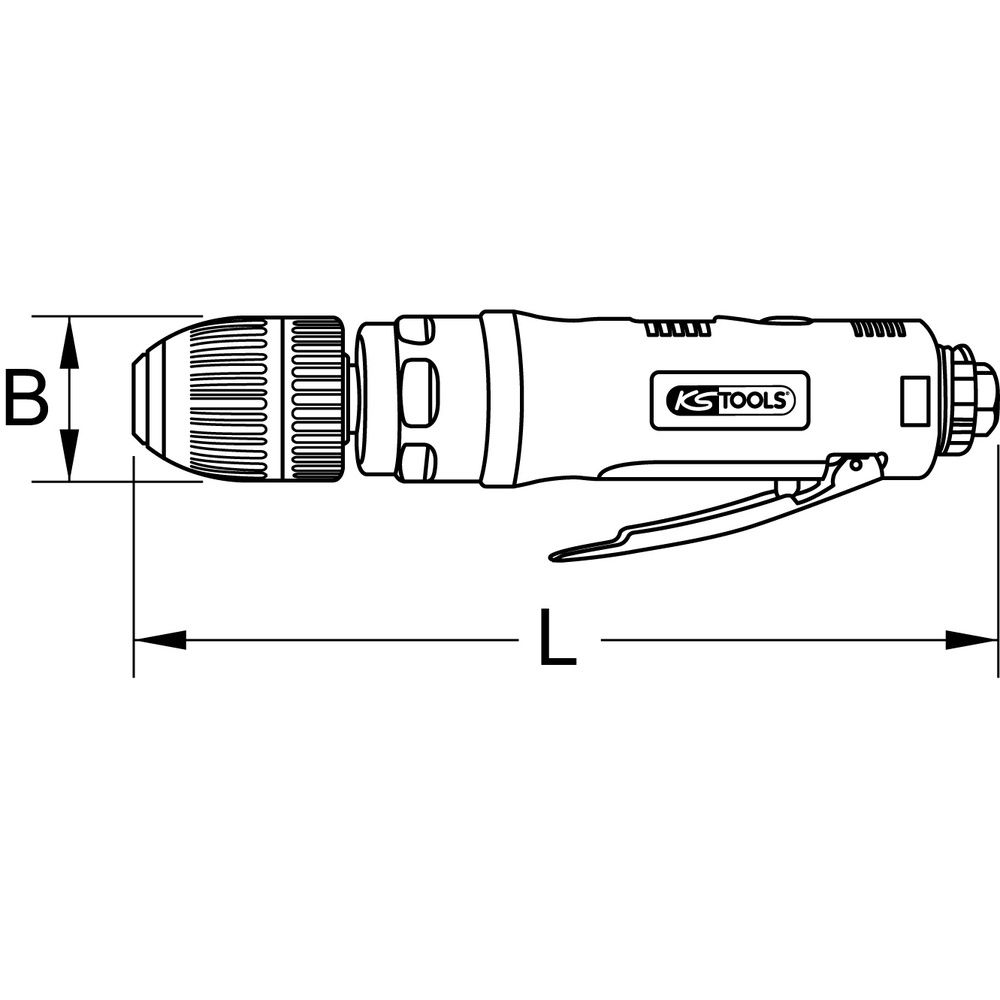 Druckluft-Stabbohrmaschine 4.000 U/min, Bild 4