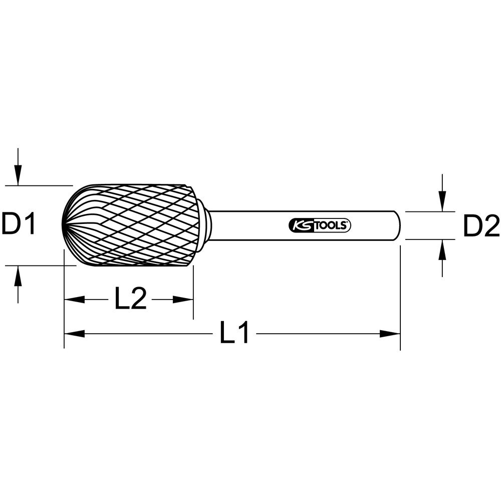 HM Walzenrund-Frässtift Form C, Bild 7