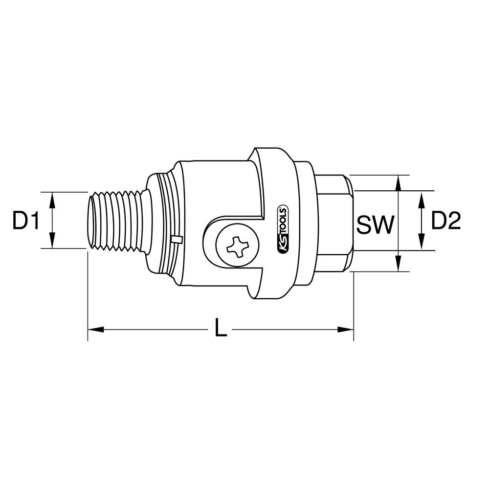 1/4" Druckluft-Nebenöler 54mm, Bild 6