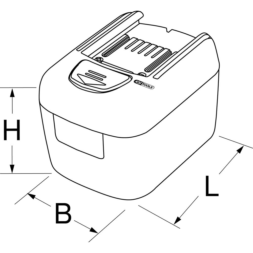 Universal-Schiebe-Akku 10,8V 1,5Ah, Bild 2