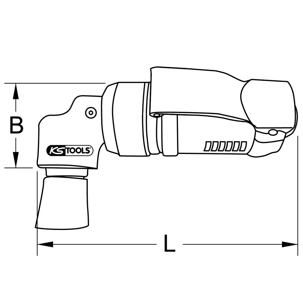 SlimPOWER Mini-Druckluft-Schleifmaschine für kleine Pads 19000 U/min, Bild 4