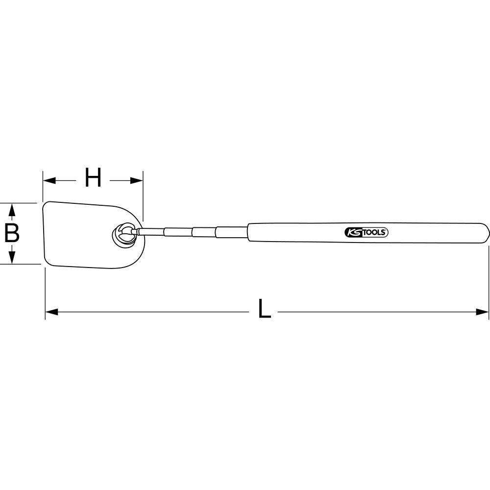 Teleskop-Lupe 178-660mm 44x63,5mm, Bild 2