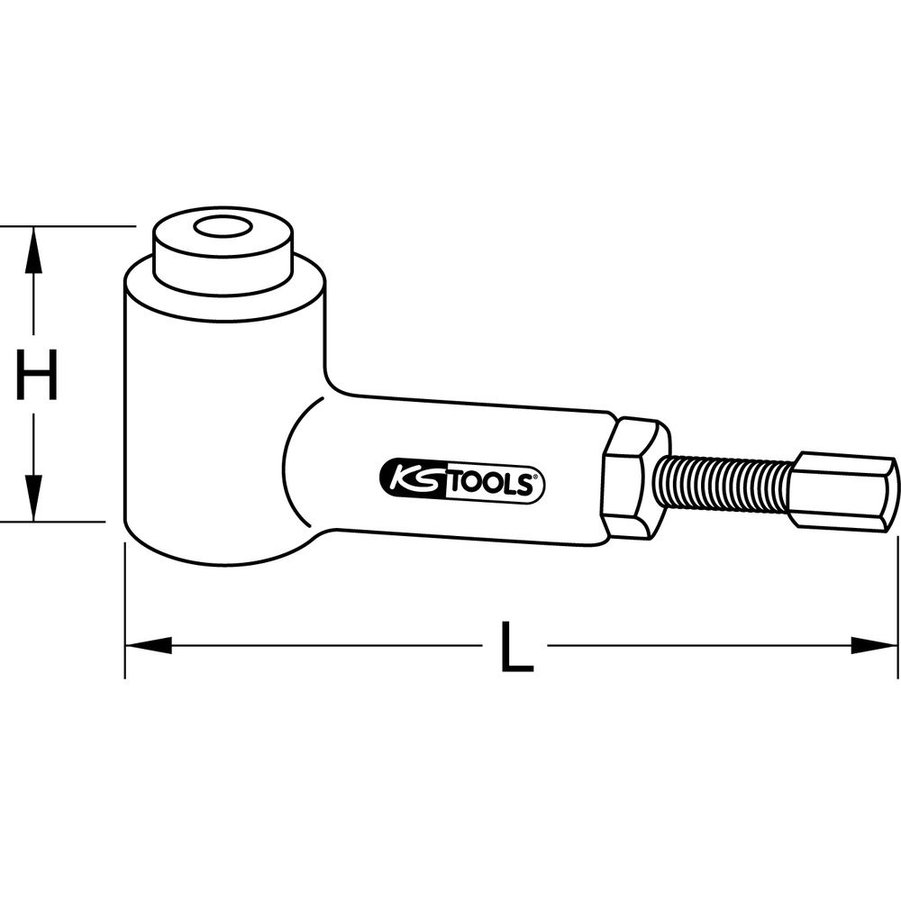 KS TOOLS Hydraulik-Presse, Bild 2