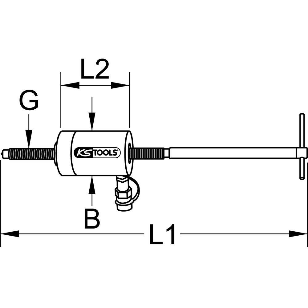 Hohlkolben-Hydraulik-Zylinder mit Spindel, Bild 2