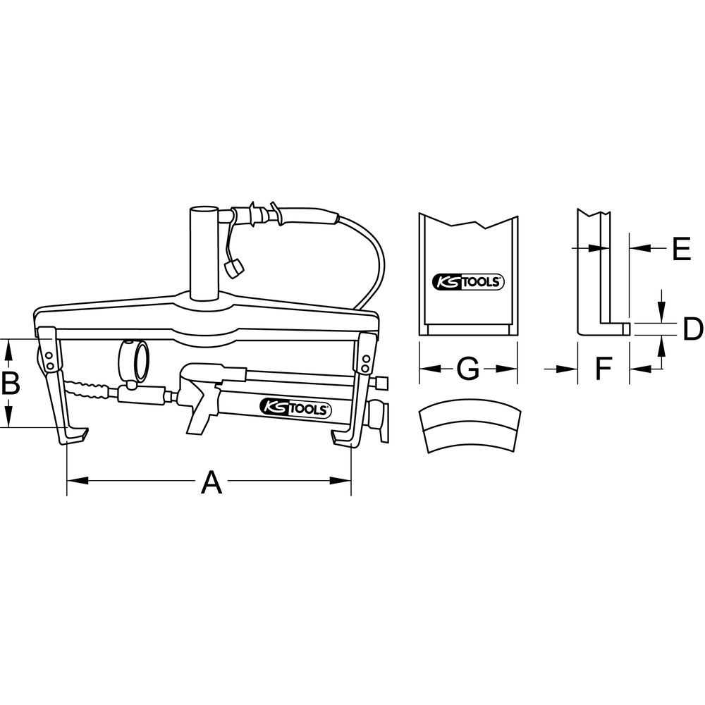 KS TOOLS Universal-Abzieher t, Bild 10