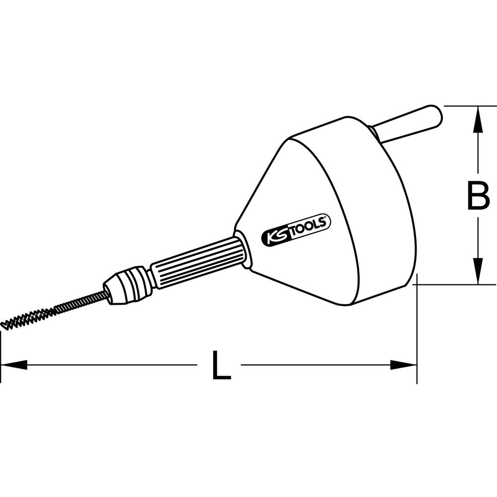 KS TOOLS Rohrreinigungsgerät, Bild 3