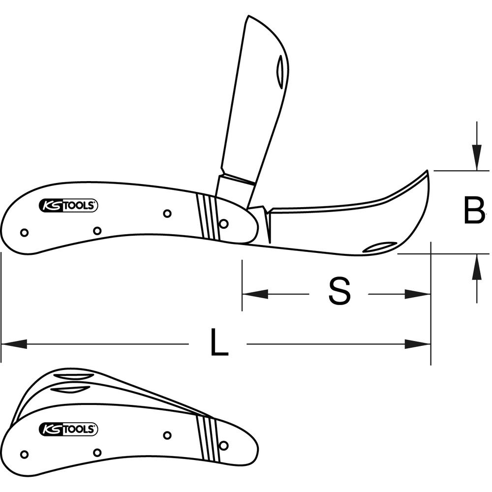 Elektriker-Klappmesser, Bild 6