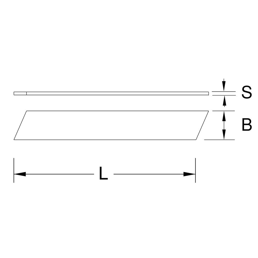 Ersatzklingenmagazin mit 6 Klingen 0,5x18x100 mm für 907.2175, Bild 2