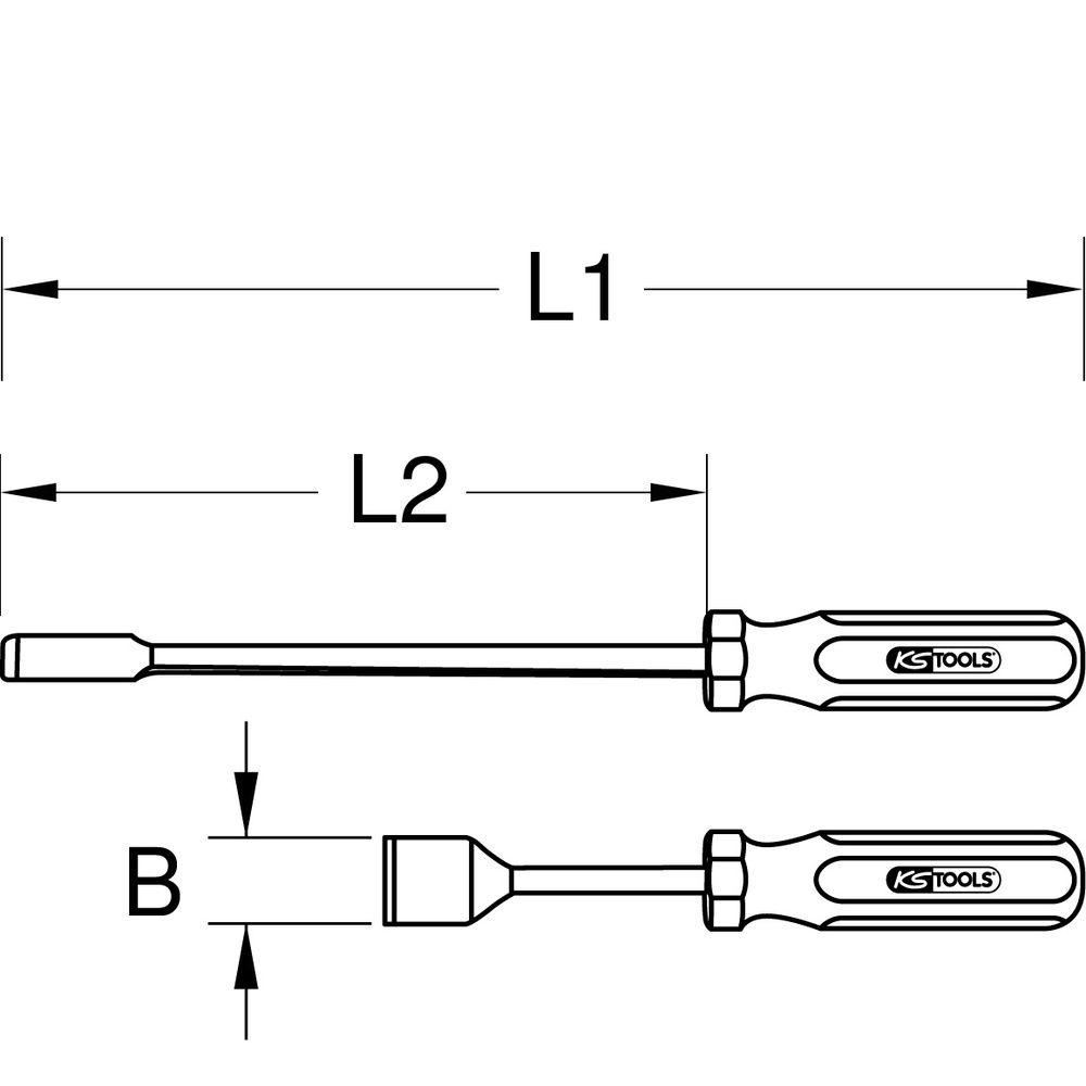 KS TOOLS Dichtungsschaber, Bild 3