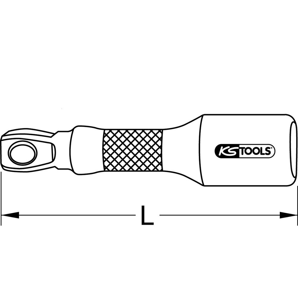 3/8" Kipp-Verlängerung, Bild 3