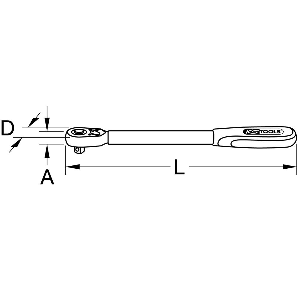 KS TOOLS 1/2" CHROMEplus Zahn, Bild 6