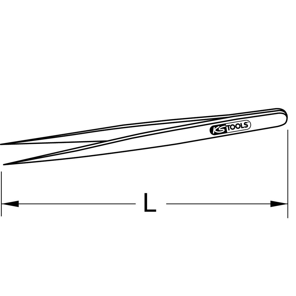 KS TOOLS EDELSTAHL Pinzette, Bild 2