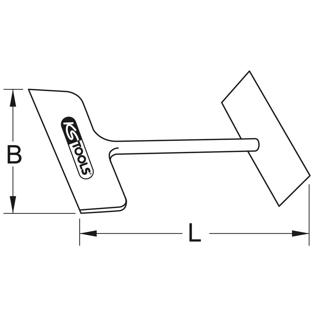KS TOOLS BRONZEplus mm Funkenfreie Bauwerkzeuge, Bild 4