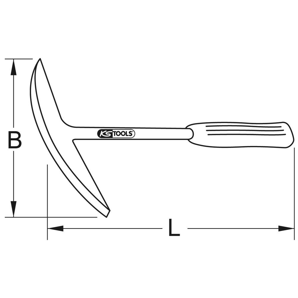 KS TOOLS BRONZEplus Funkenfreie Beile, Bild 9
