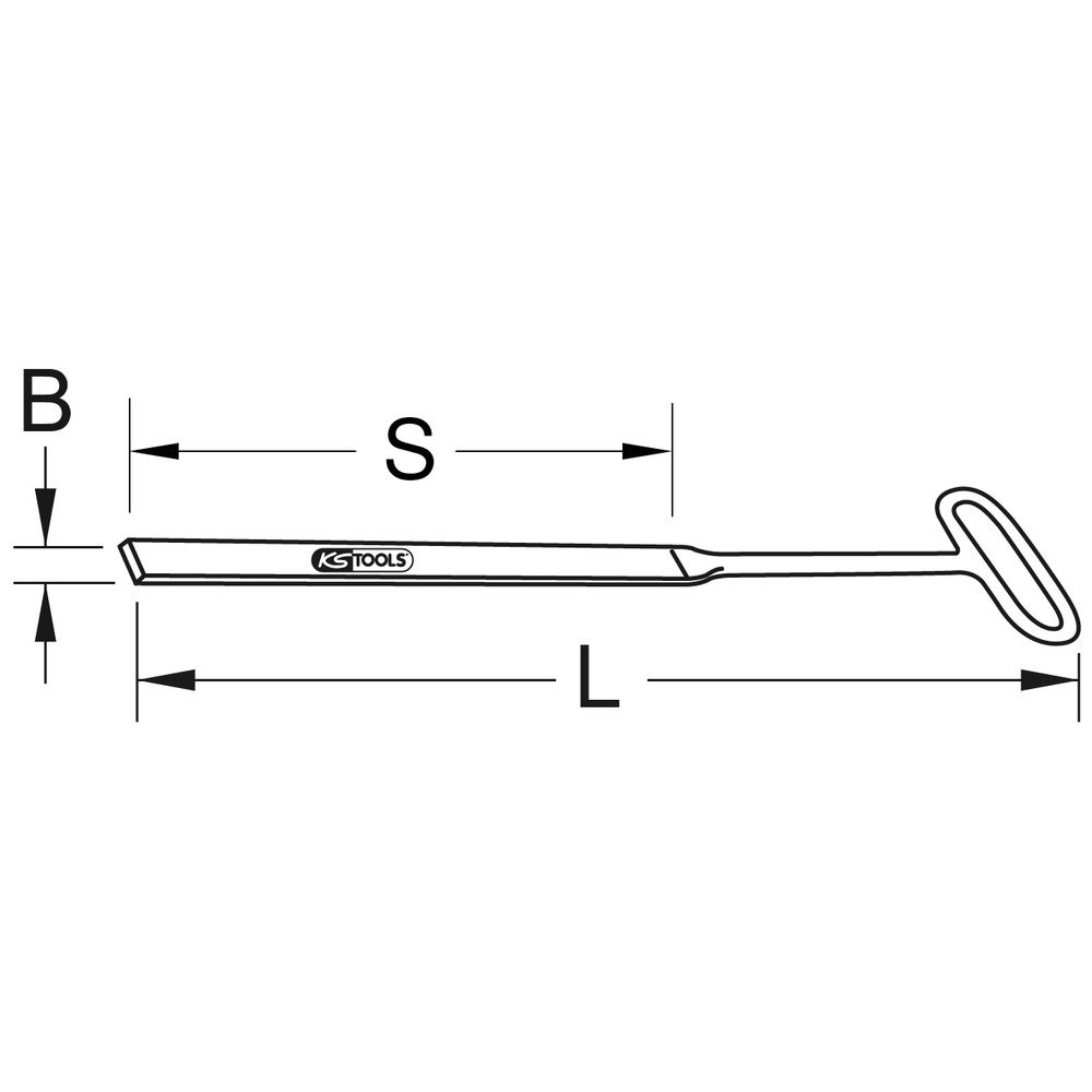 KS TOOLS BRONZEplus mm Funkenfreie Keile, Bild 2