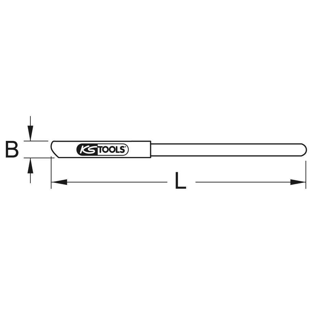 KS TOOLS BRONZEplus mm Funkenfreie Brechstangen, Bild 7