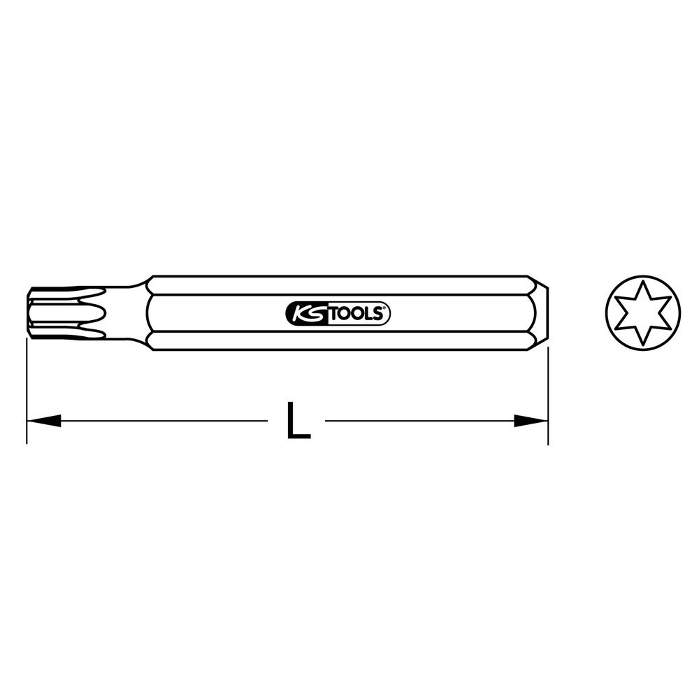 KS TOOLS 10mm Bit 75mm, Bild 7