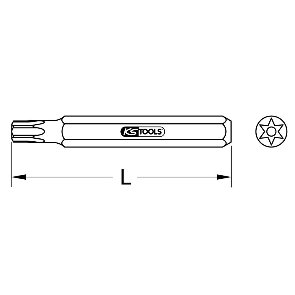 KS TOOLS 10mm Bit 75mm, Bild 8