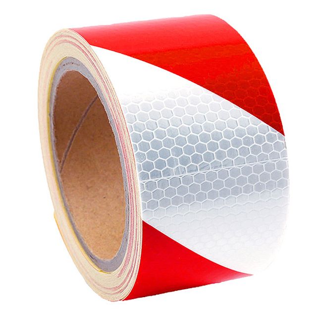 Markierband selbstkl. Reflekt.R2 rot/weiss, Bild 3