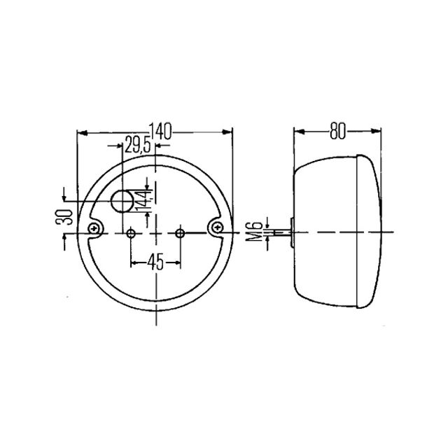 HELLA Heckleuchte 12V / 24V links / rechts, Bild 2