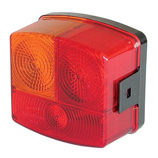 HELLA Heckleuchte Anbau 95 x 90 mm 12 V oder 24 V links oder rechts, Bild 4